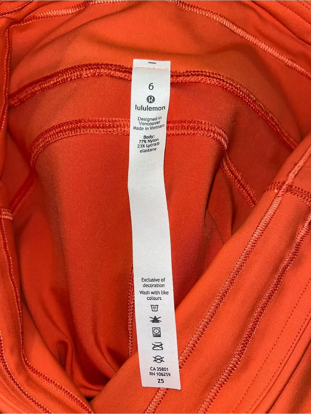 Lululemon Women's Invigorate 25” Tight Size 6